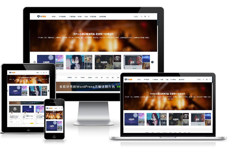 WordPress主题-RiProV8.9主题最新开心版本